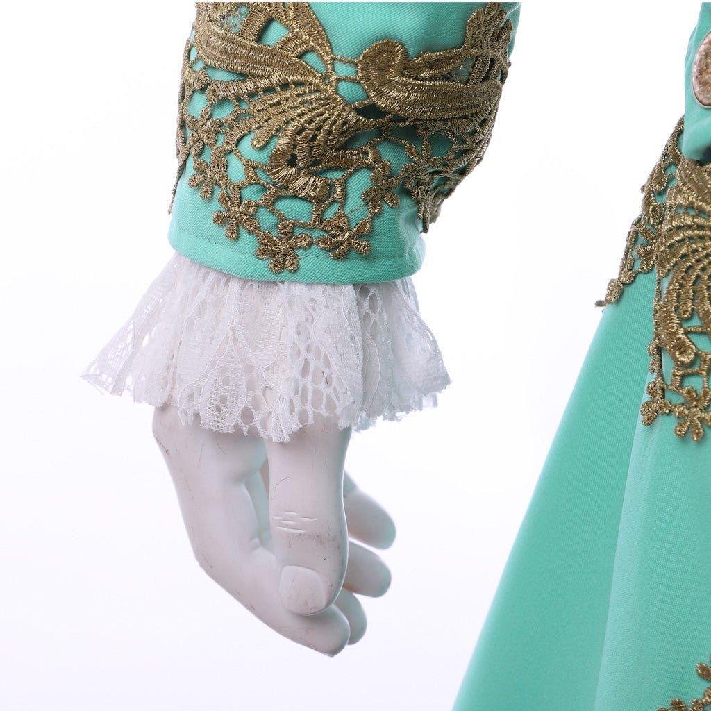 Costume Homme Rococo 18ème Siècle - Costume Colonial Vert | Série Médiévale L'AniMirage