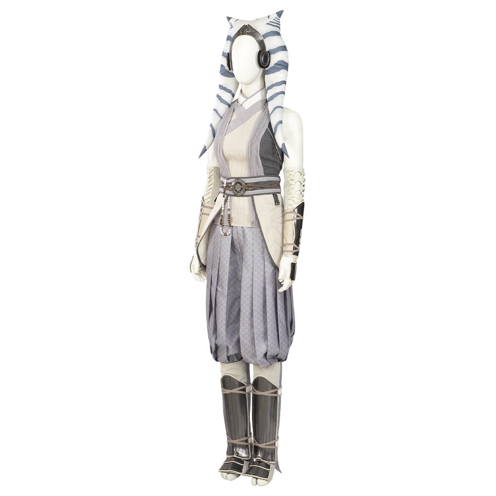 Costume Cosplay Ahsoka Tano Blanc de Star Wars: Ahsoka