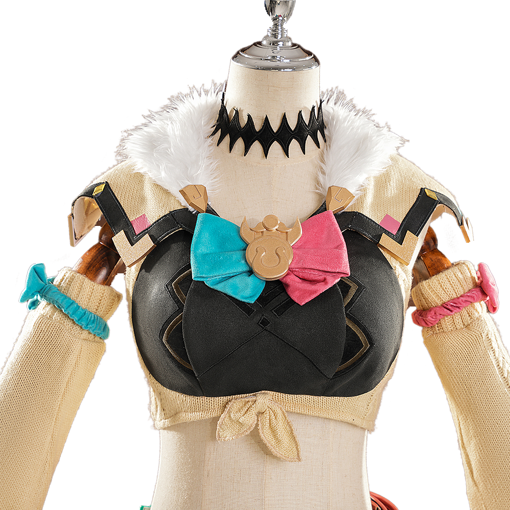 Costume Cosplay Valessa Genshin Impact - Tenue de Personnage de Jeu de Haute Qualité