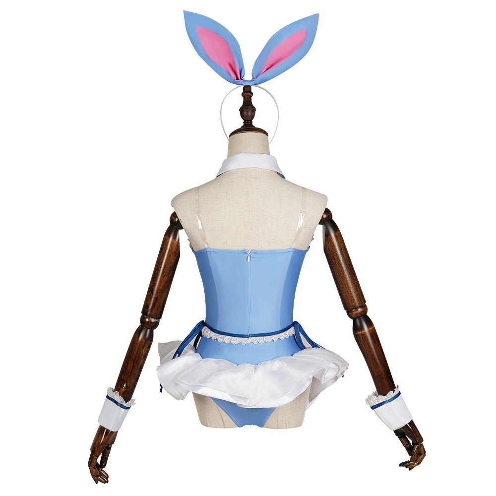 Costume Cosplay Fille Lapin Bleu pour Halloween et Fêtes