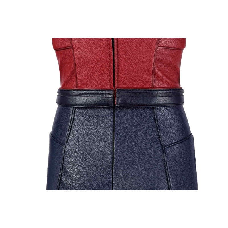 Costume Cosplay Captain Marvel 2 Carol Danvers en Cuir pour Halloween