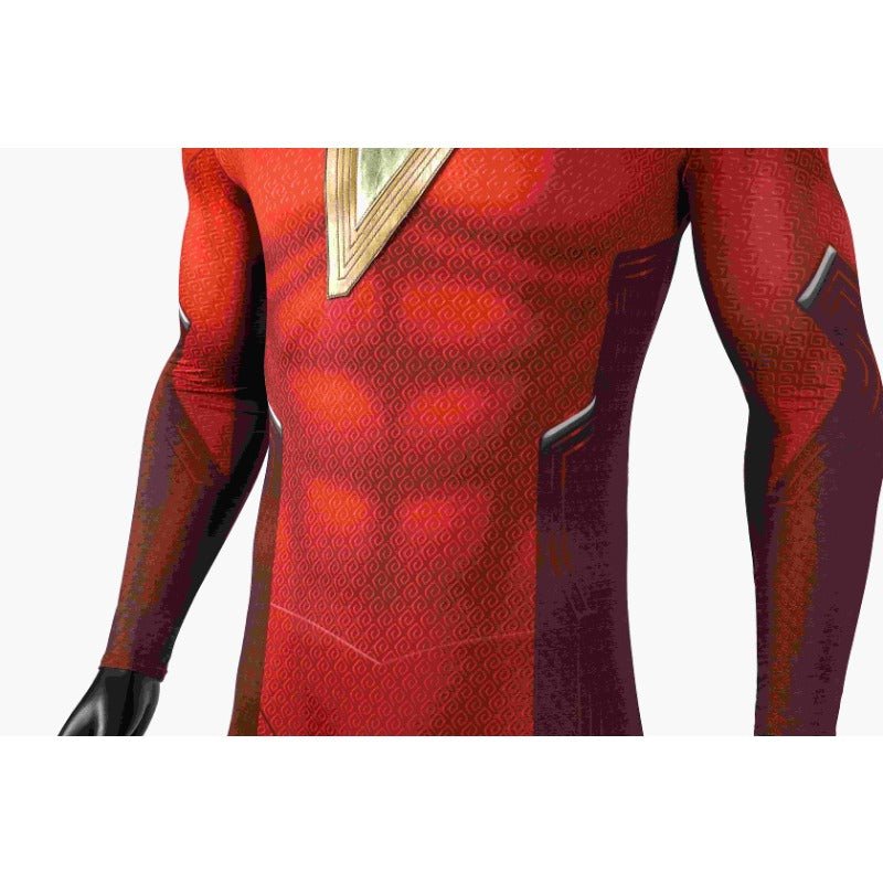 Costume Cosplay DC Shazam Complet pour Adultes - Fête d'Halloween