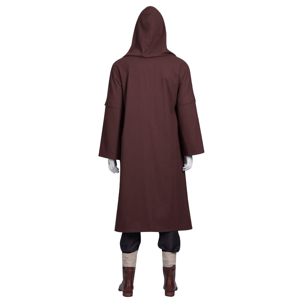 Costume Cosplay Obi-Wan Kenobi 2022 Veste Pantalon Ensemble Complet pour Hommes