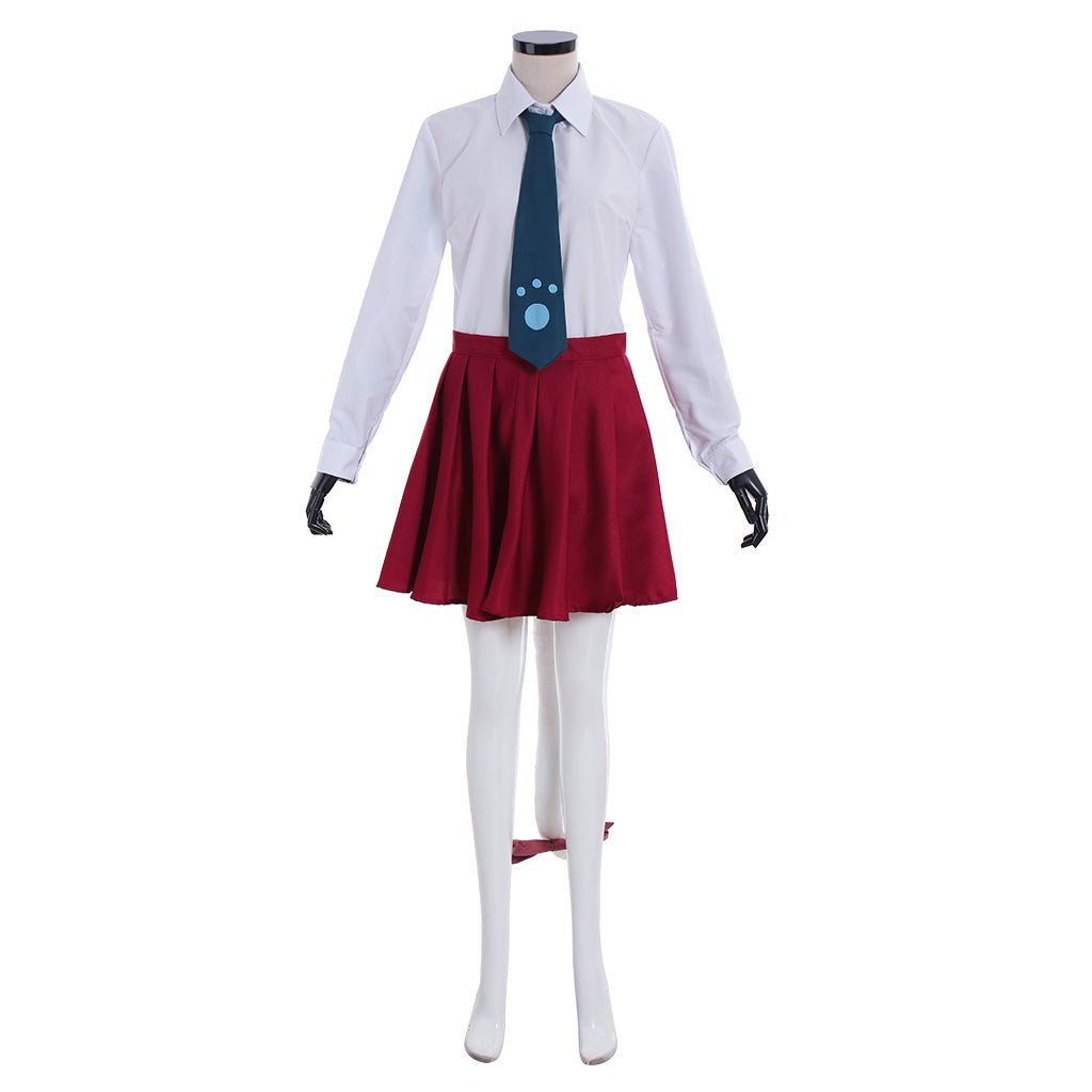 MengXin Fairy Tail Saison Finale Carla Forme Humaine Robe Costume Cosplay Uniforme Scolaire