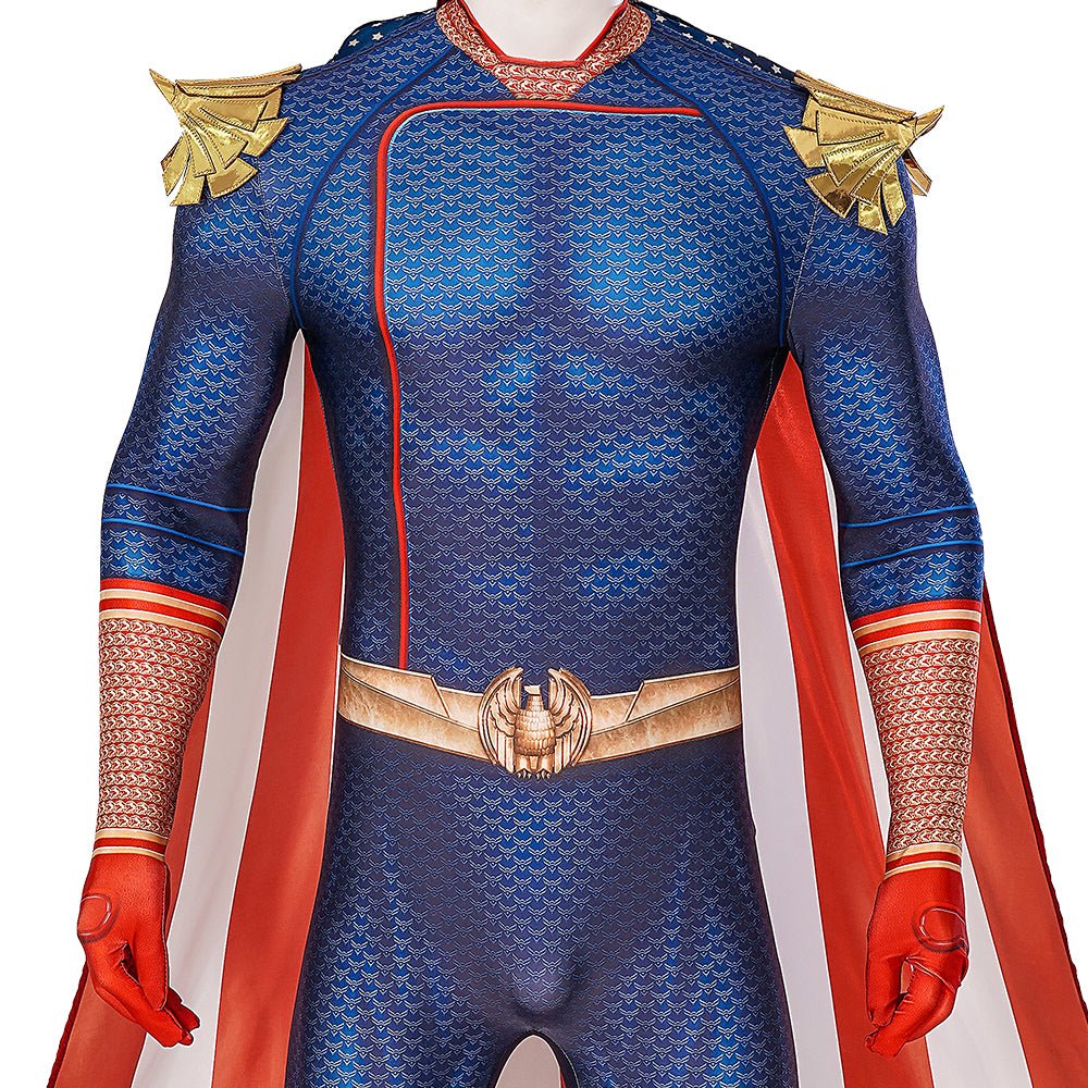Costume Homelander de la série The Boys - Tenue de Cosplay Premium