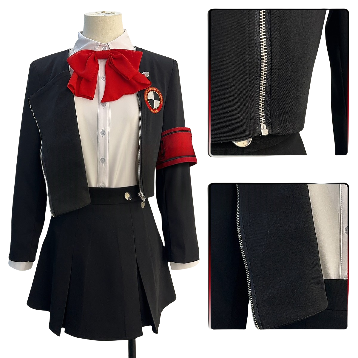 Costume Cosplay Persona - Aegis, Makoto Yuki, Lycée Gekkoukan