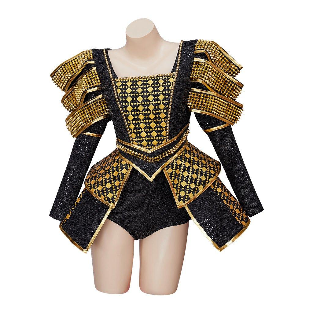 Costume Catherine d'Aragon | Robe Cosplay Six The Musical | Tenue de Théâtre Broadway pour Femmes