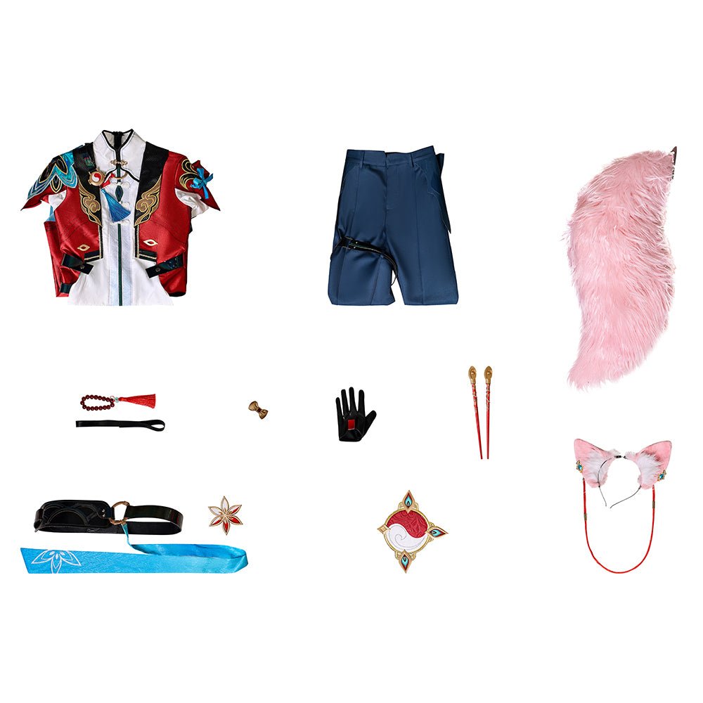 Costume Cosplay Jiao Qiu Honkai: Star Rail pour Femmes - Tenue Halloween pour Fans de Jeu