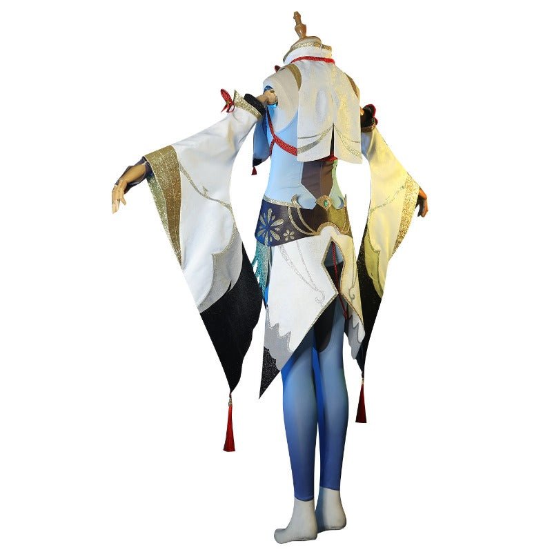 Costume Cosplay Shenhe Genshin Impact Complet pour Halloween et Jeu de Rôle