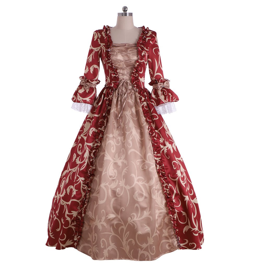 Robe de Mariage Princesse Victoria | Costume Cosplay Victorien 17e & 18e Siècle pour Halloween & Événements