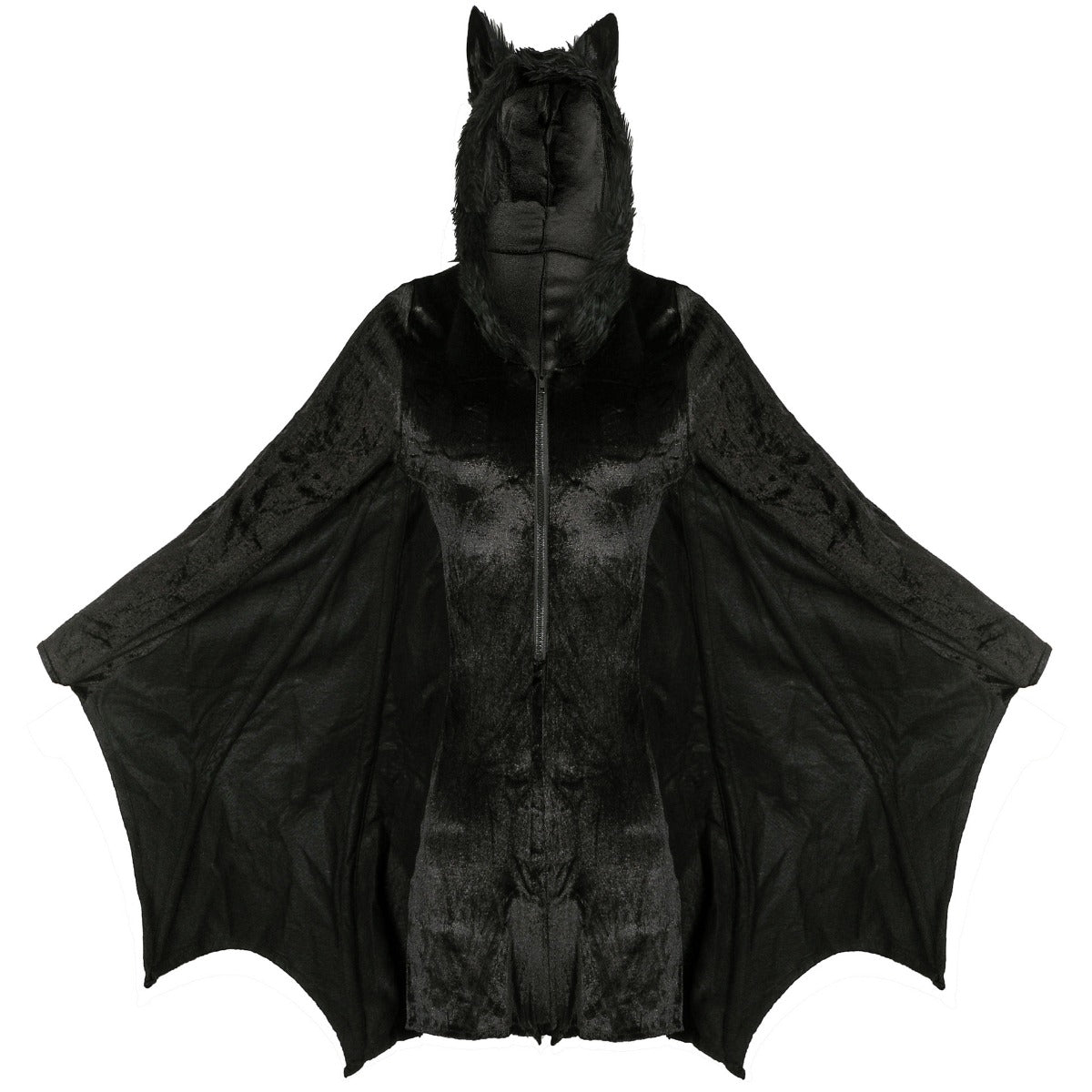 Costume Halloween Chauve-Souris Vampire pour Femmes - Tenue Cosplay Gothique avec Ailes de Chauve-Souris