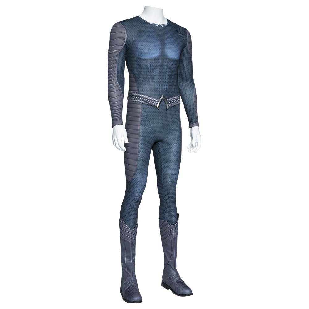 Costume Cosplay Aquaman 2 Arthur Curry Combinaison Zentai Chaussures Halloween