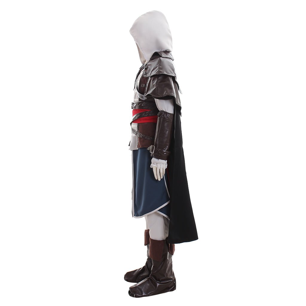 Costume Complet Edward Kenway avec Chaussures - Tenue d'Assassin’s Creed Black Flag pour Adultes