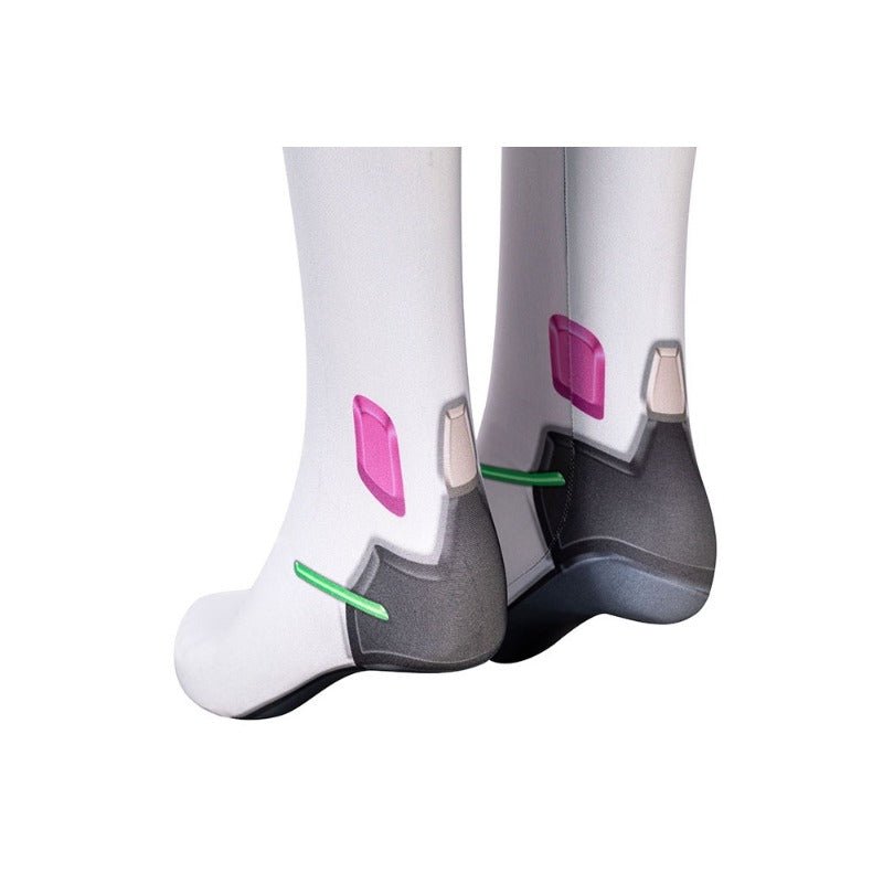 Costume Cosplay Overwatch D.Va - Impression Numérique Combinaison Complète pour Fans