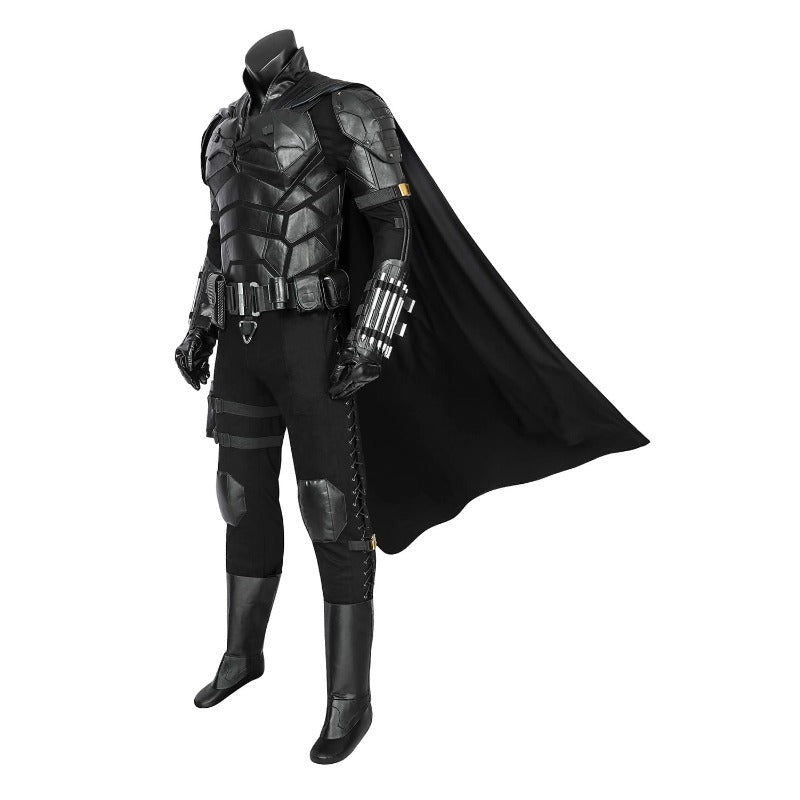 Costume Cosplay Batman Version Film en Cuir PU pour Halloween et Fêtes