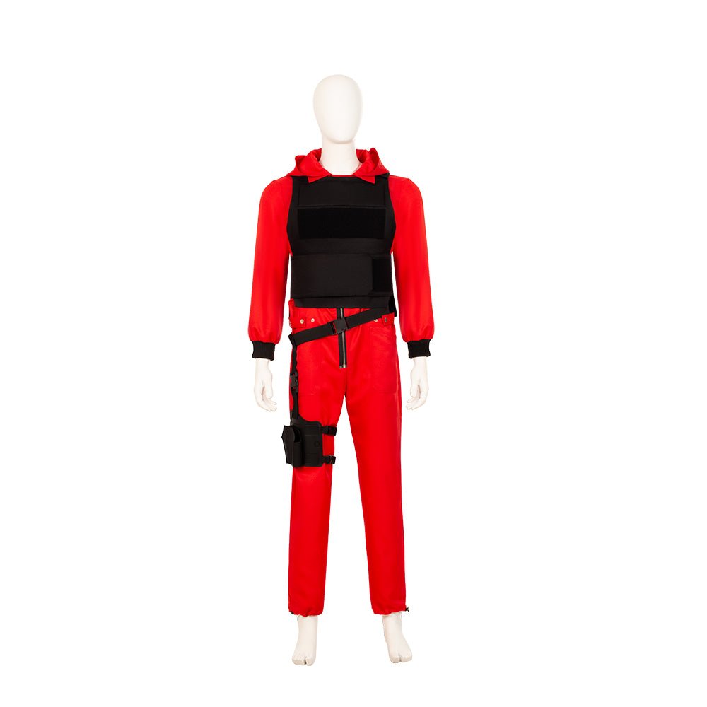 Costume Cosplay Équipe Dali Saison 5 Paper Money Heist - Tenue de Performance pour Halloween Homme et Femme