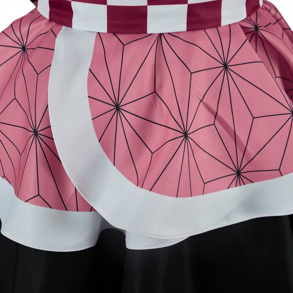 Costume Cosplay Kimono Nezuko de Demon Slayer – Tenue Authentique d'Anime