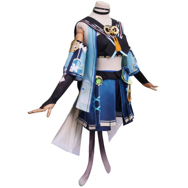 Costume Cosplay Genshin Impact Kirara - Nouvelle Tenue d'Archer d'Herbe d'Inazuma
