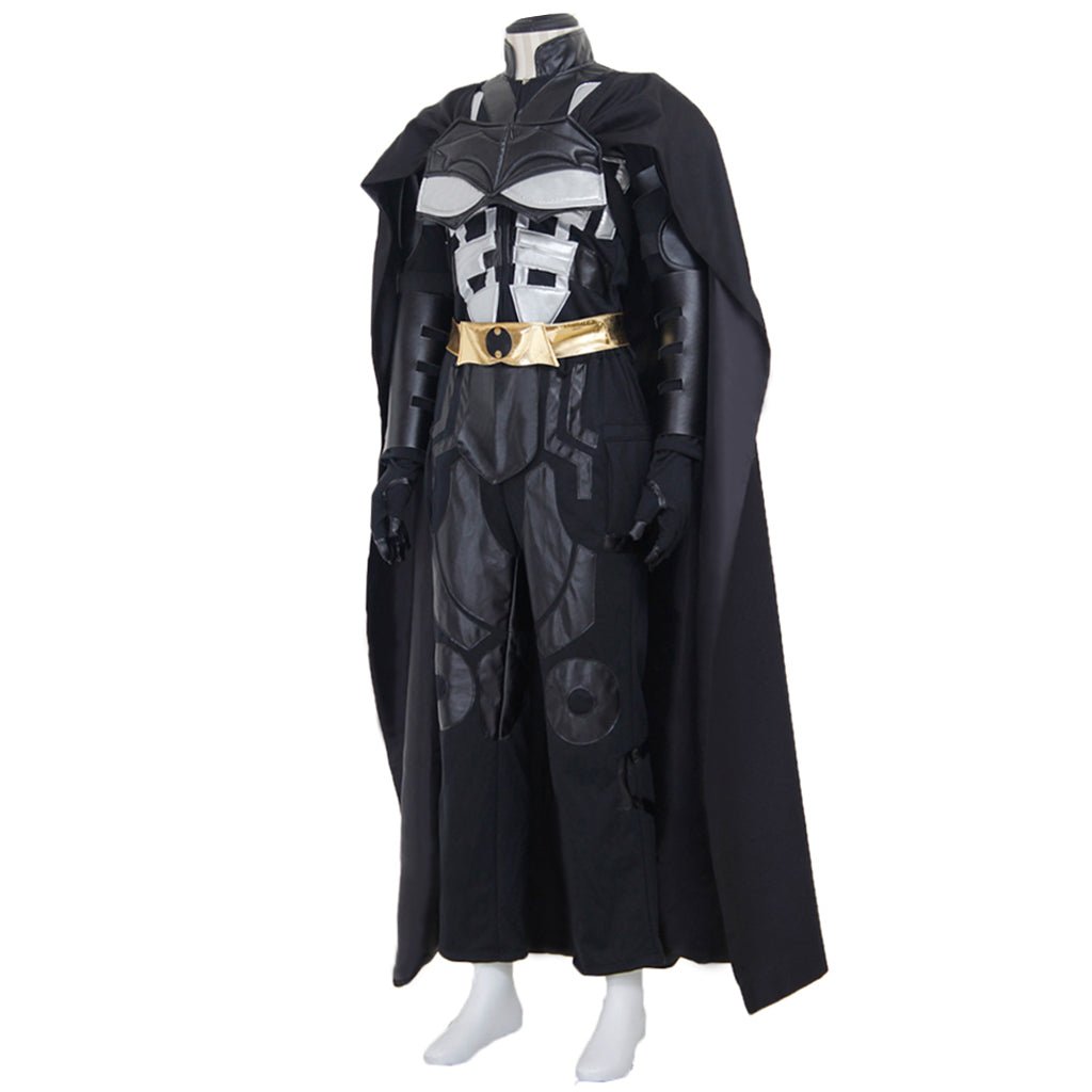 Costume Cosplay Batman pour Adultes - Costume de Superhéros Chevalier Noir pour Halloween, Carnaval et Événements Cosplay