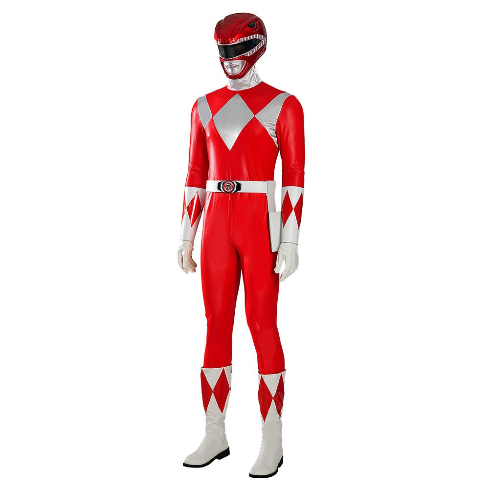 Combinaison Cosplay Ranger Rouge MMPR - Costume pour Fans et Collectionneurs