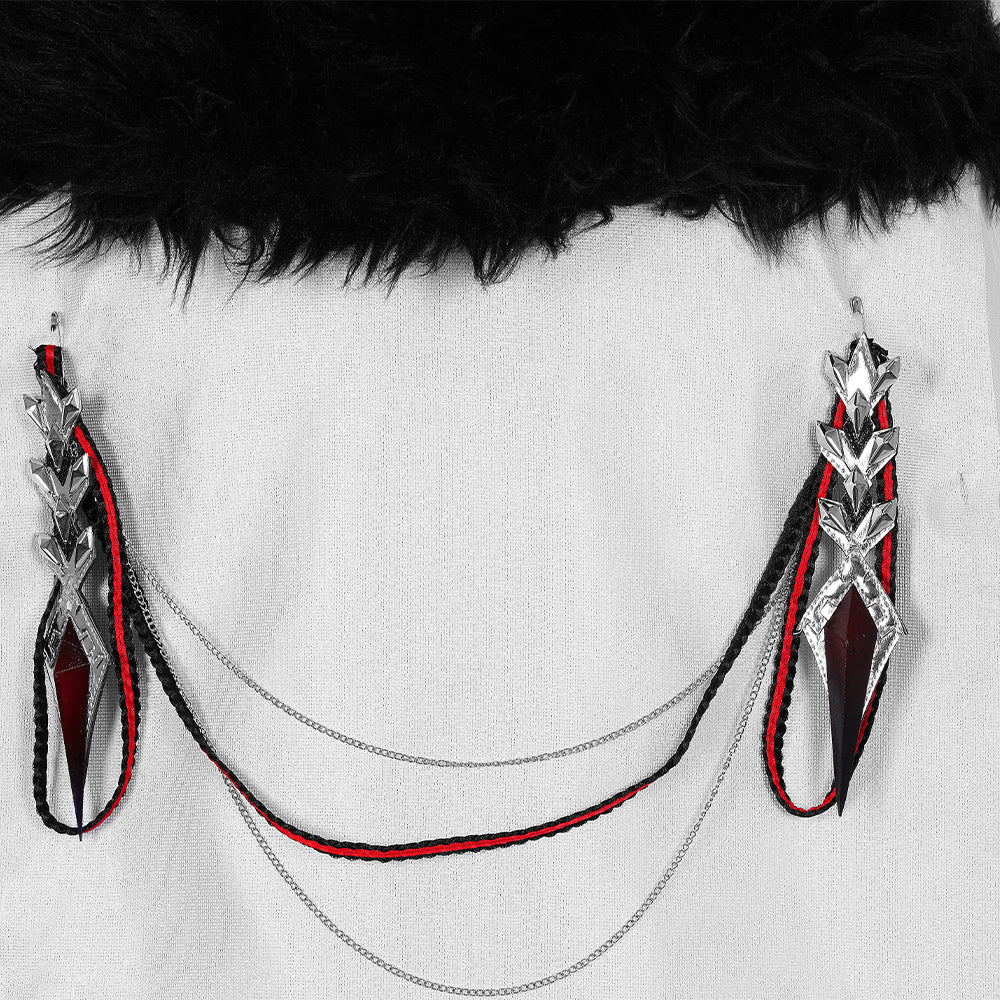 Costume Genshin Impact Cape Fatui Pierr Pantalone Tartaglia Harlequin Docteur Sandrone Columbina Regretor