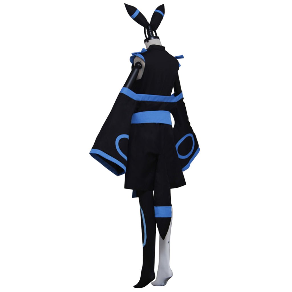 Robe Cosplay Humaine Umbreon Pokémon - Costume pour Halloween et Événements Anime