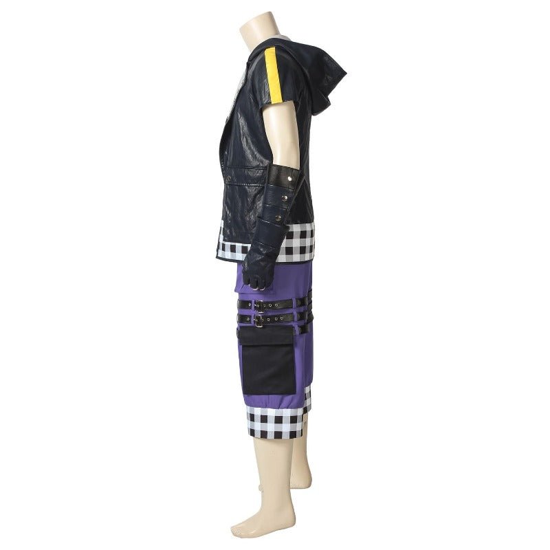 Costume Cosplay Riku Kingdom Hearts III - Veste Noire Uniforme
