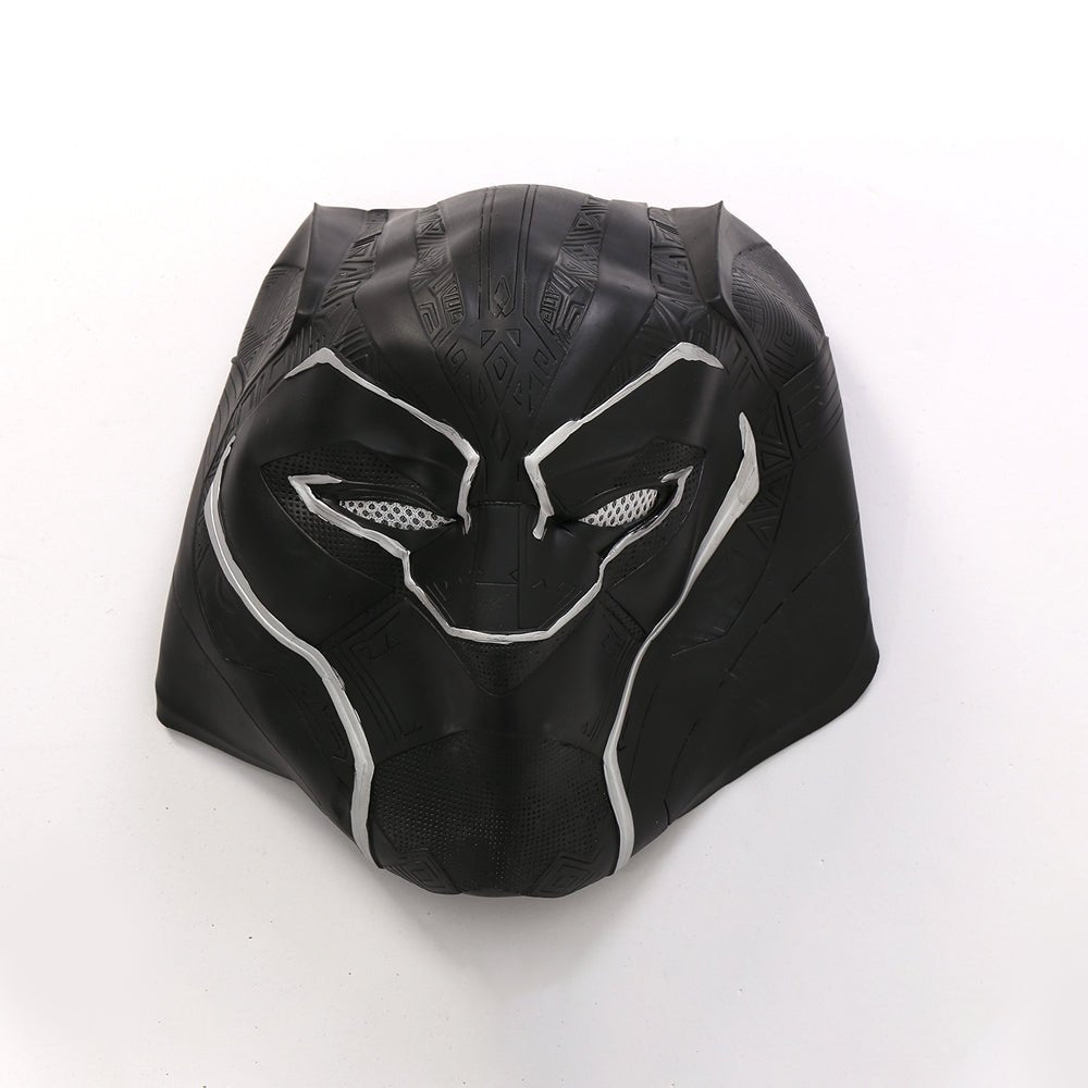 Combinaison Black Panther Costume Cosplay avec Masque pour Hommes - Costume Super Héros Marvel Halloween