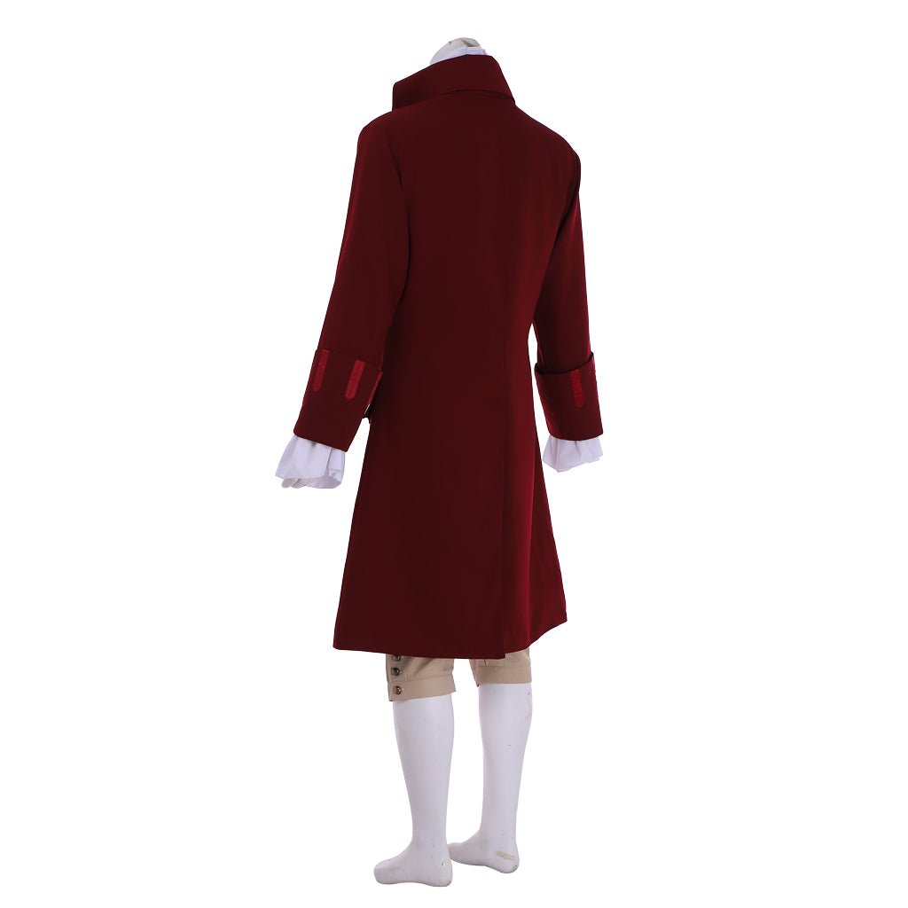 Costume Cosplay Aaron Burr de Hamilton - Costume d'Aristocrate Colonial | Série Médiévale Hommes L'AniMirage
