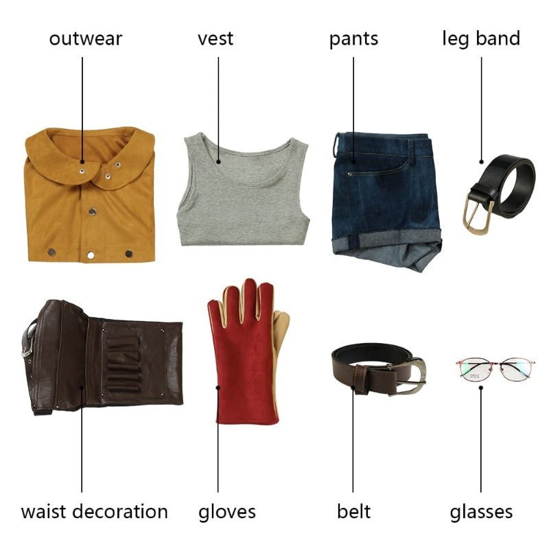 Costume Cosplay Nico Devil May Cry 5 - Tenue de Cosplay de Haute Qualité pour les Fans