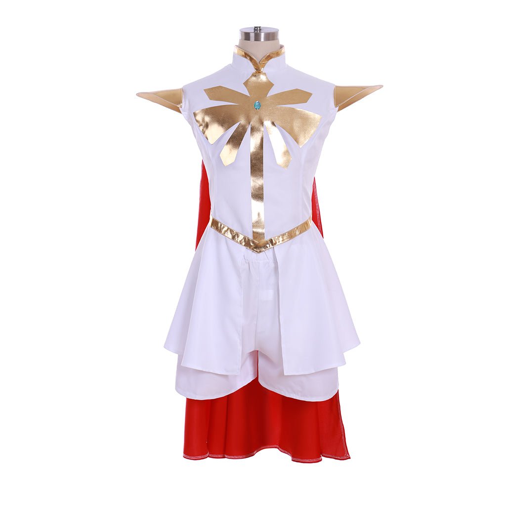 Costume Cosplay She-Ra et les Princesses du Pouvoir - Uniforme Blanche pour Femmes