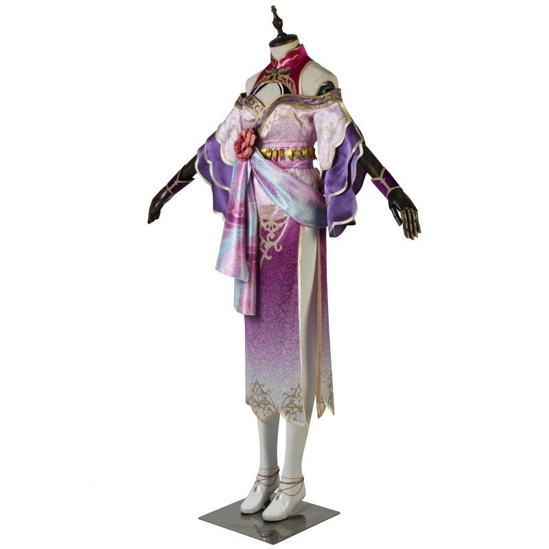Costume Cosplay Dynasty Warriors 8 Diao Chan – Série de Cosplay de Jeu