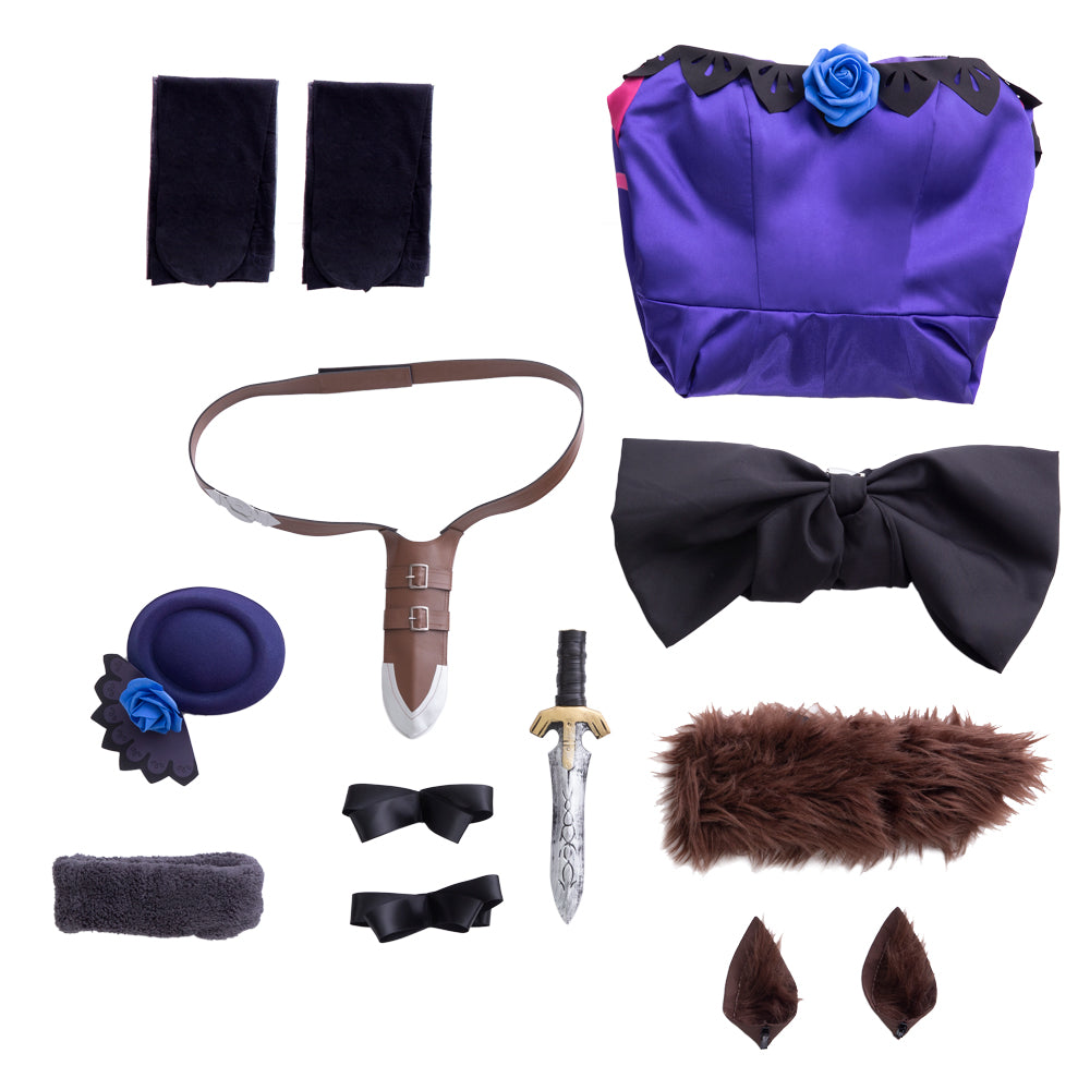 Costume Cosplay Victoire Douche de Riz - Tenue Inspirée de l'Anime Uma Musume: Pretty Derby