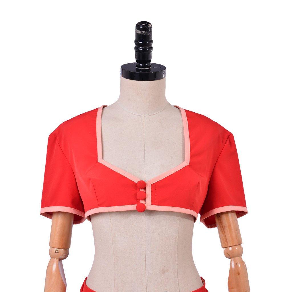 Costume Cosplay Rêve de Jeannie - Robe Danse du Ventre - Tenue Halloween