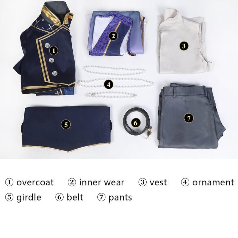 Costume Cosplay Ensemble Stars Oukawa Kohaku C02047 – Tenue de haute qualité pour les amateurs de cosplay