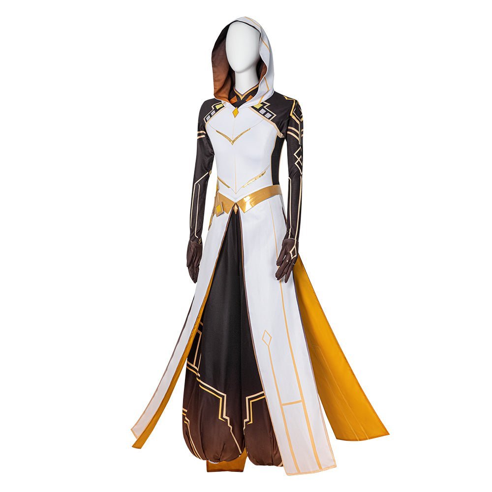 Costume Cosplay Honkai: Star Rail Zhongli - Tenue Divine Premium pour Fans Masculins