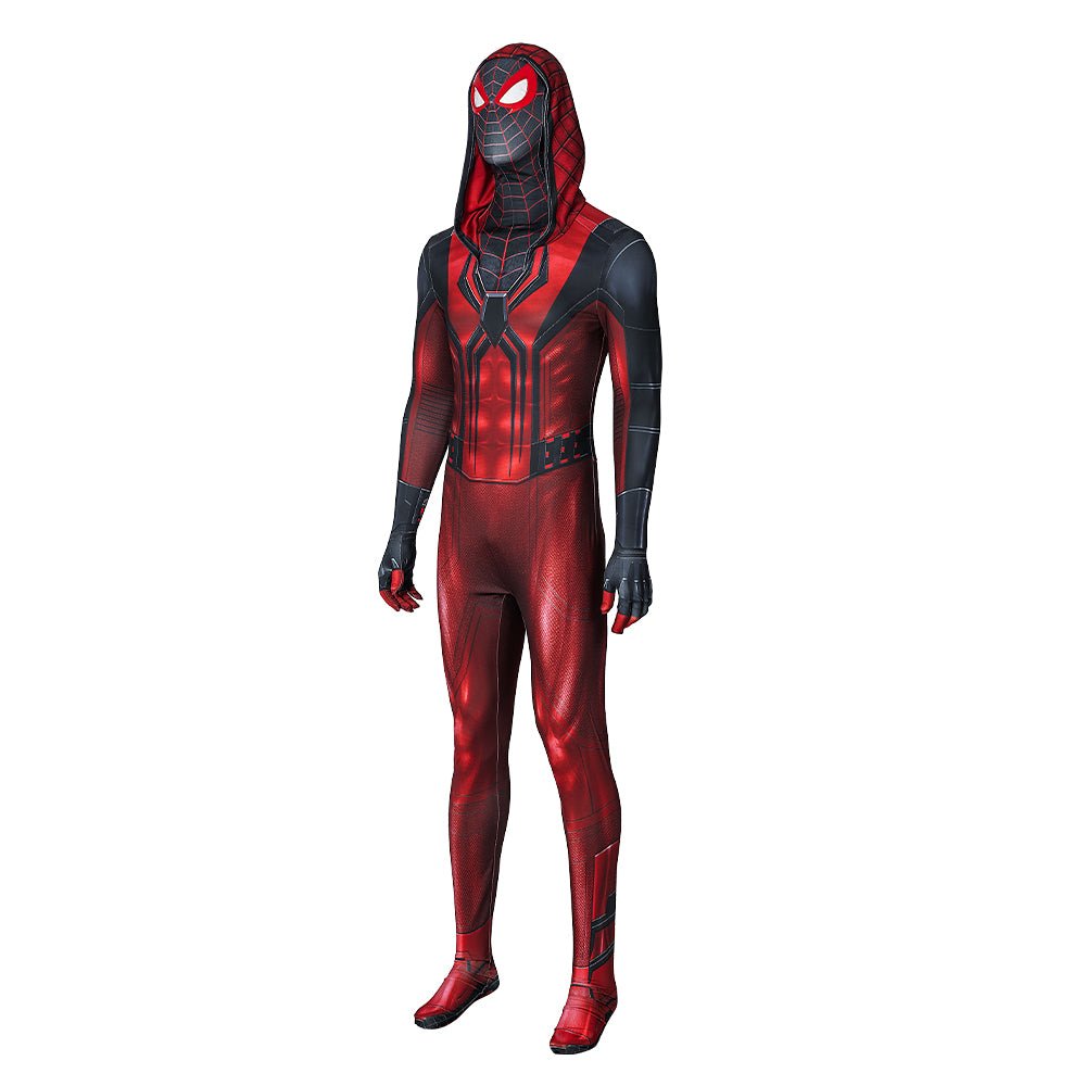 Combinaison Cosplay Spider-Man Miles Morales 2023 pour Halloween, Comic Con et Fêtes