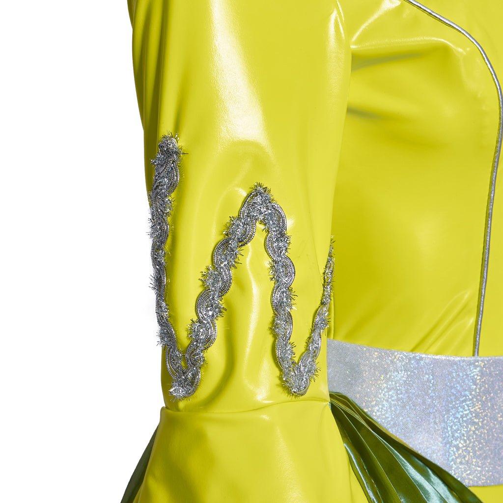 Costume Cosplay Femme Mamma Mia | Combinaison Disco Luisante | Ensemble Complet pour Performances et Fêtes