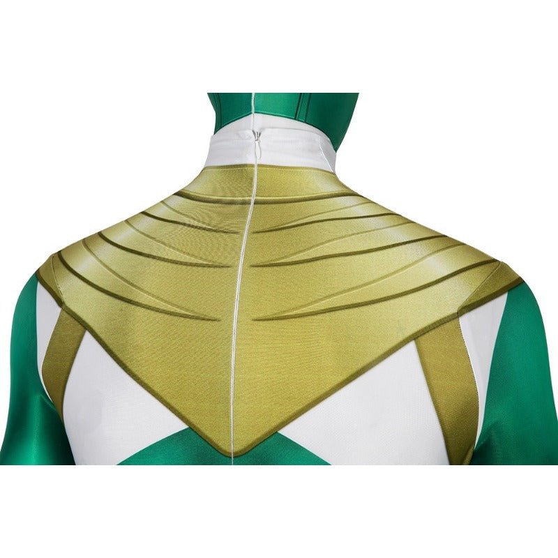 Costume Cosplay Ranger Vert Power Rangers - Combinaison en Spandex Imprimée HQ