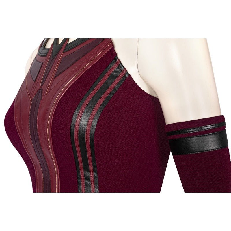 Costume Cosplay Scarlet Witch 2021 WandaVision Nouveau Costume Wanda pour Halloween