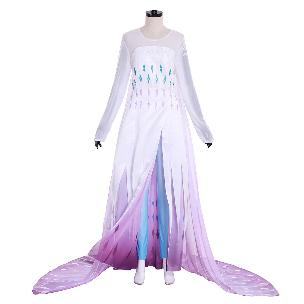 Série de Costumes Cosplay Anna & Elsa Frozen | Robes de Princesse pour Cosplay, Halloween & Fêtes