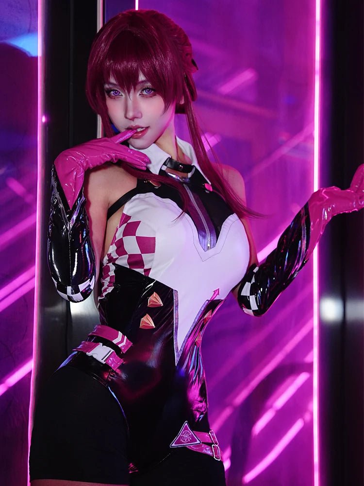 Costume Cosplay Original Honkai Star Rail Kafka Dérivé Combinaison de Course pour Femmes Halloween