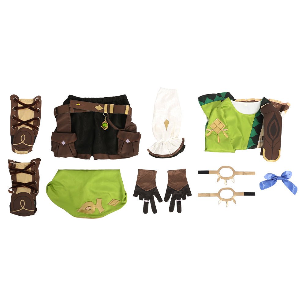 Costume Cosplay Rana Genshin Impact - Tenue pour Fête Halloween et Carnaval