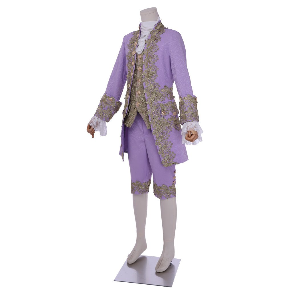 Costume Homme Rococo Violet 18ème Siècle - Inspiré de Marie Antoinette | Série Médiévale L'AniMirage