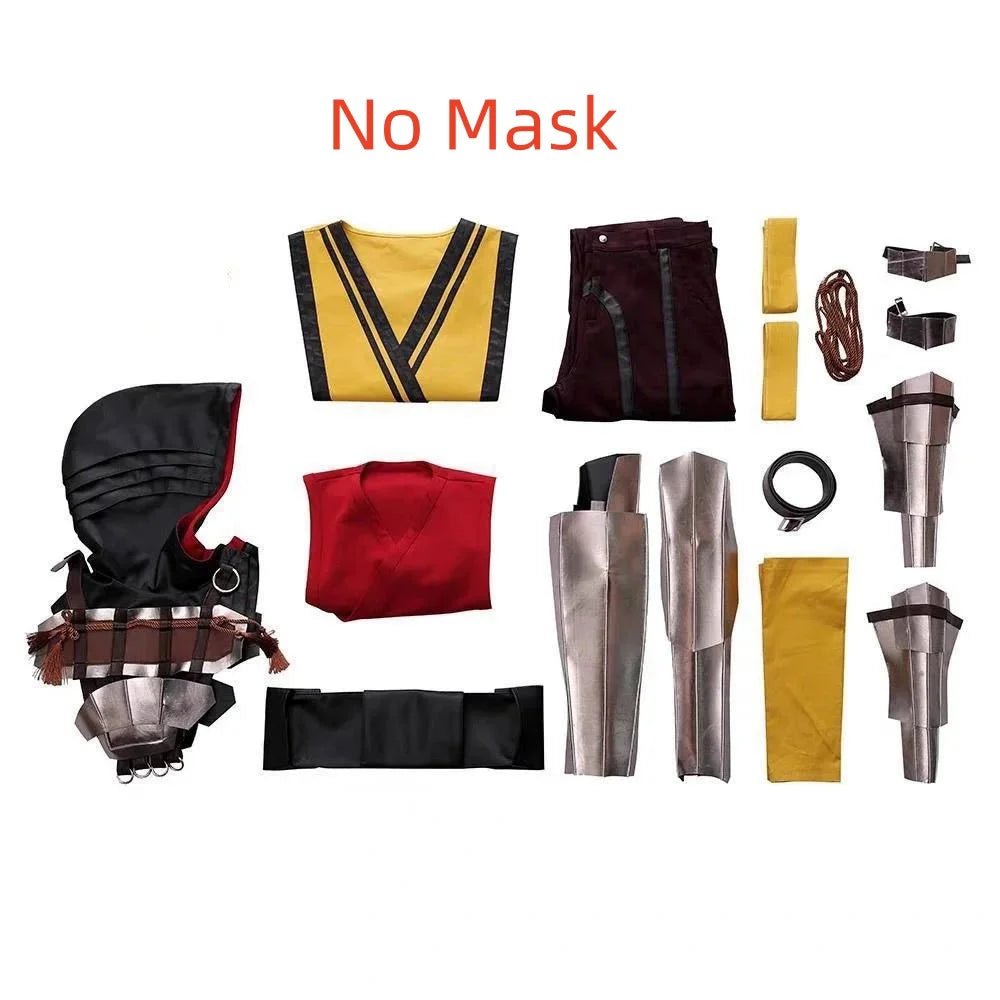 Costume Cosplay Scorpion Jeu Mortal Kombat 11 Pour Hommes