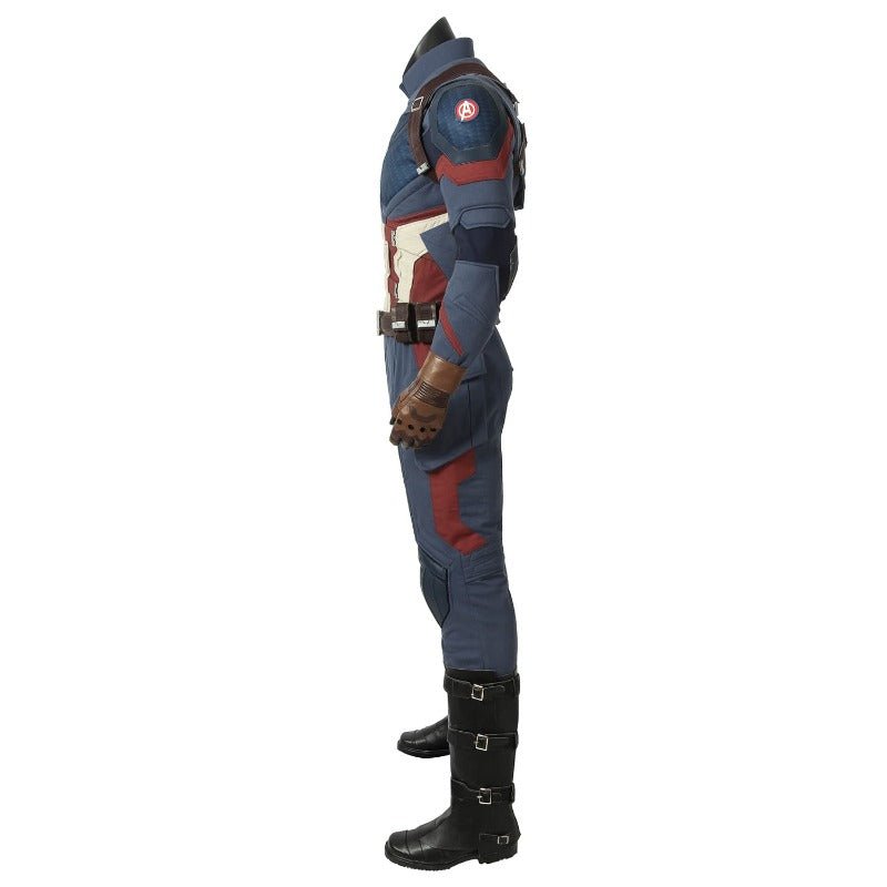 Costume Cosplay Steven Rogers Captain America - Uniforme de Héros pour Halloween
