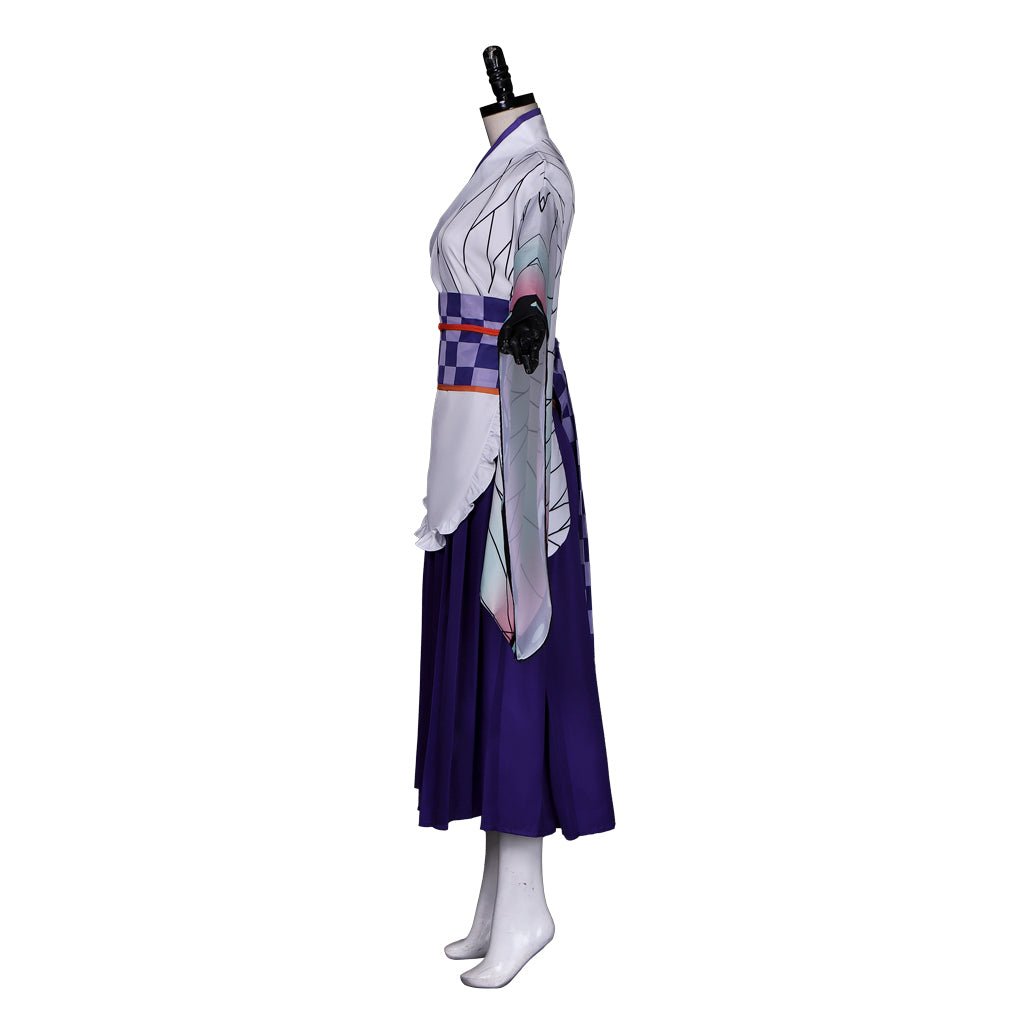 Costume Cosplay Robe de Serviette Lolita Kochou Shinobu de Demon Slayer: Kimetsu no Yaiba