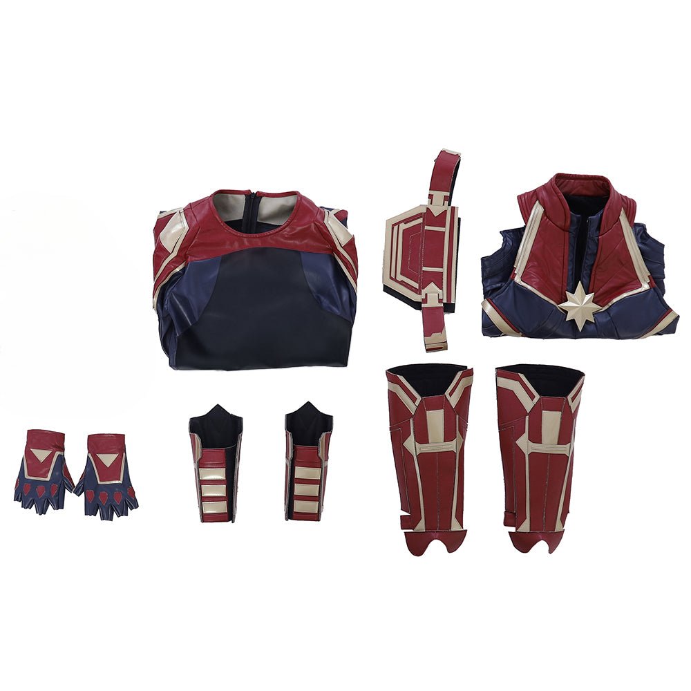 Costume Cosplay Captain Marvel Version Rouge - Tenue de Captain Marvel (Carol Danvers)