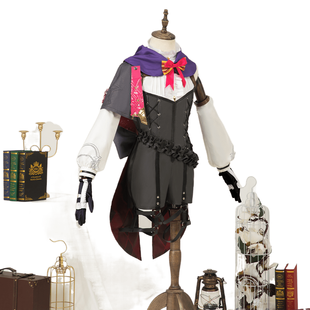 Genshin Impact—Costume Cosplay Lynette | Libérez l'Élégance de Fontaine