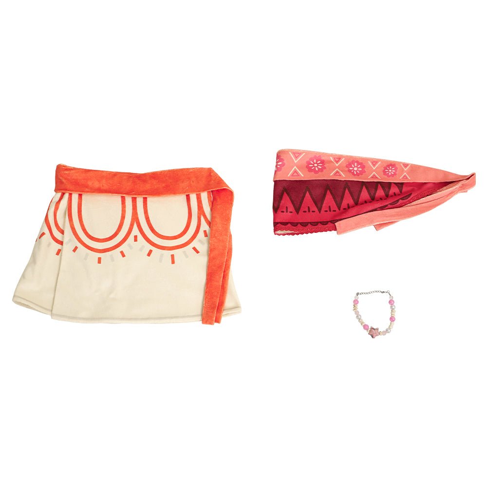 Costume Cosplay Disney Moana 2 Simea pour Femmes – Idéal pour Halloween, Fêtes et Jeu de Rôle